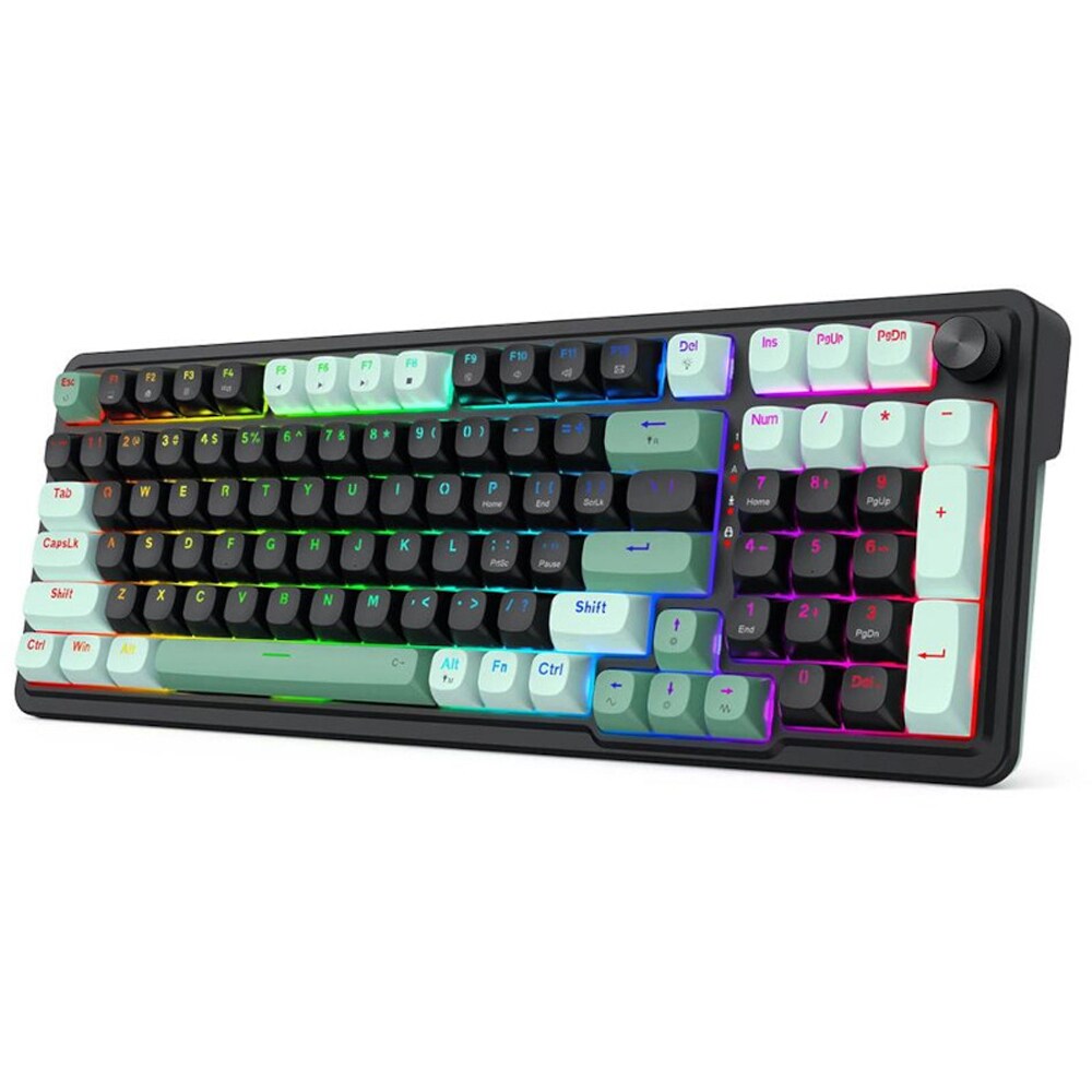 Tastatura Gaming REDRAGON Eisa Magnetic, USB, Layout US, negru