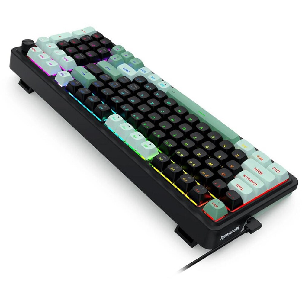 Tastatura Gaming REDRAGON Eisa Magnetic, USB, Layout US, negru