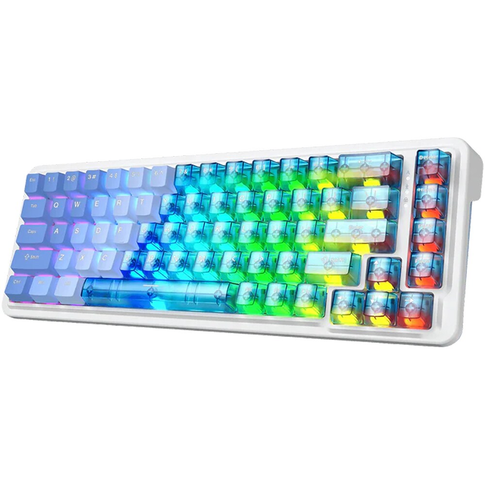 Tastatura Gaming REDRAGON Nova Magnetic, USB, Layout US, alb