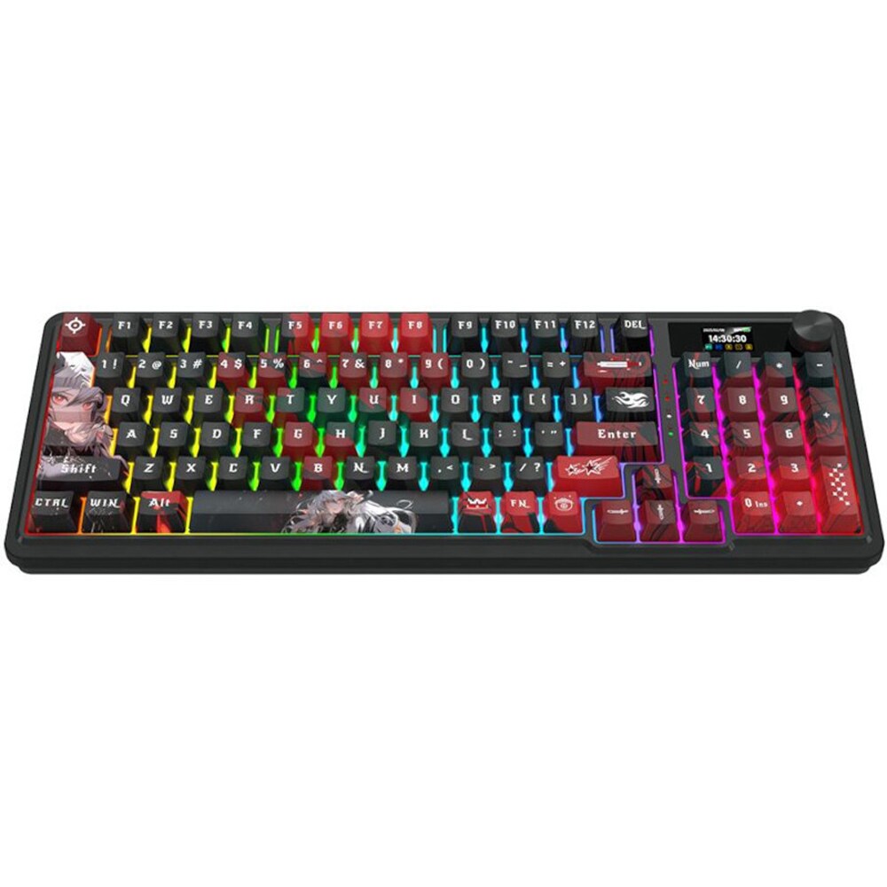 Tastatura Gaming Wireless mecanica REDRAGON Artemis Pro, Bluetooth, USB, Layout US, negru