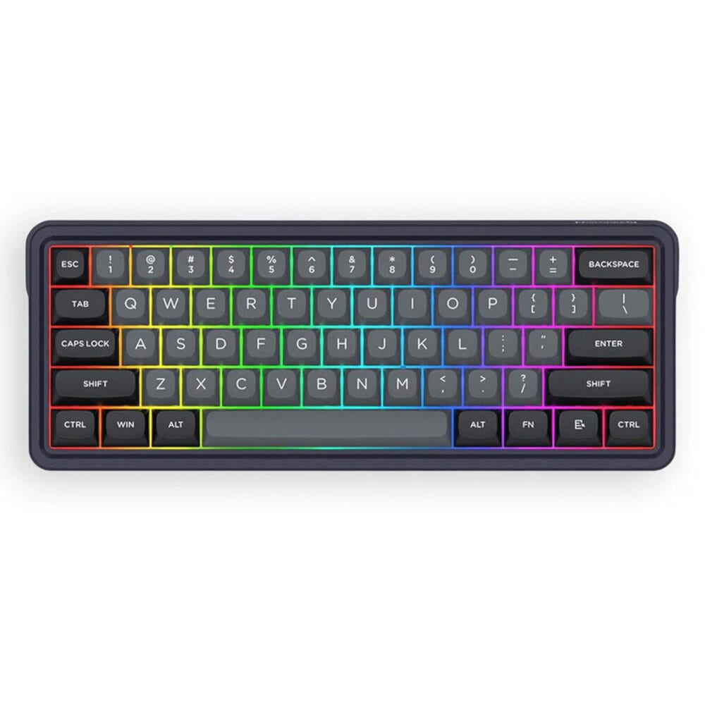 Tastatura Gaming Wireless mecanica REDRAGON Draconic V2 Pro, Bluetooth, USB, Layout US, negru