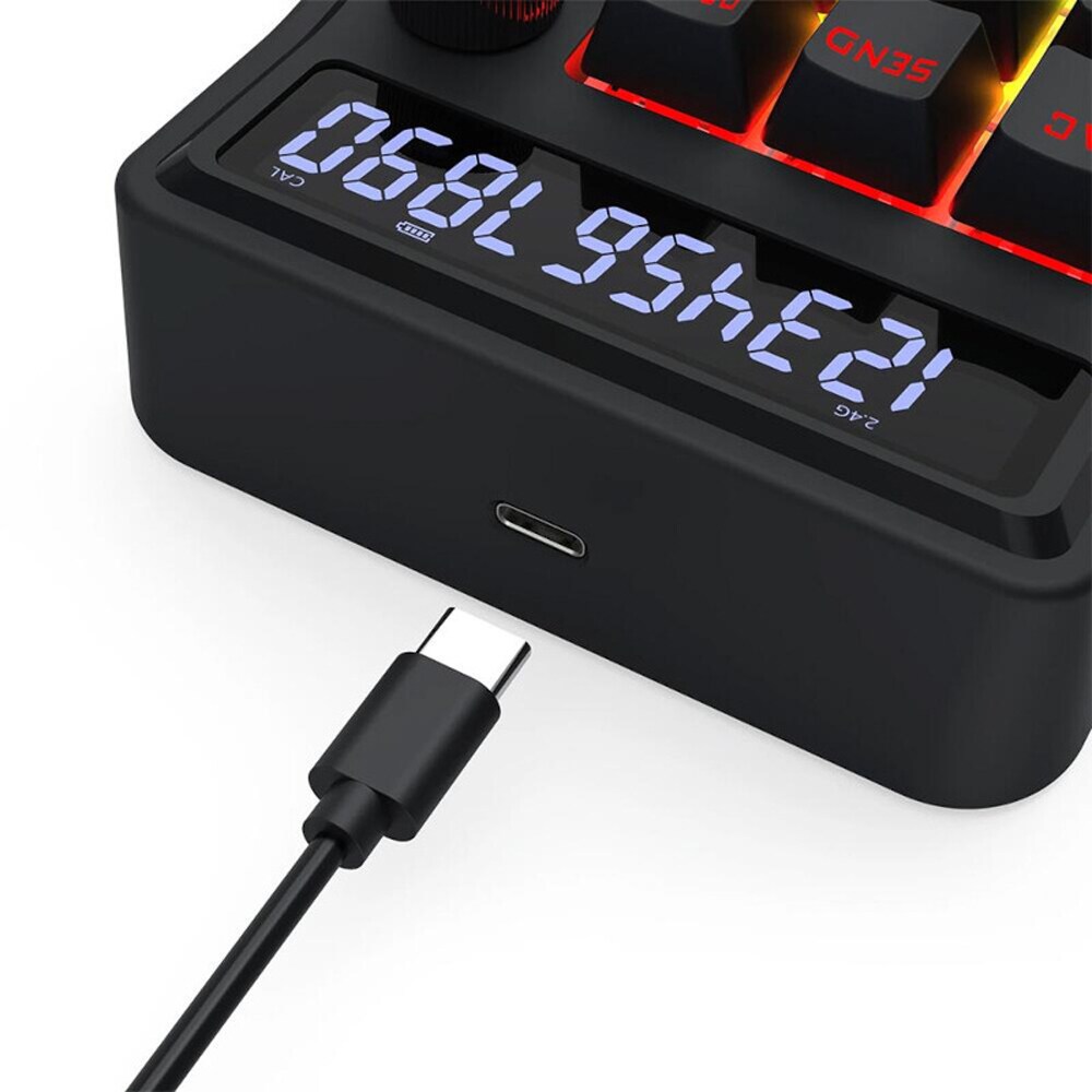 Tastatura Gaming Wireless mecanica REDRAGON Numpad Cove, Bluetooth, USB, negru