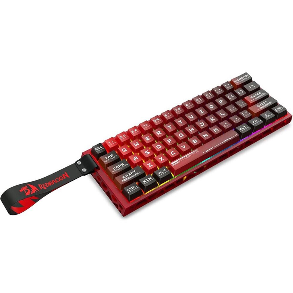 Tastatura Gaming mecanica REDRAGON Venom, USB, Layout US, rosu
