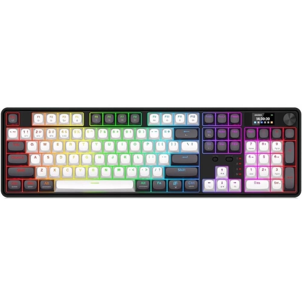 Tastatura Gaming Wireless mecanica REDRAGON Wyvern, Bluetooth, USB, Layout US, negru