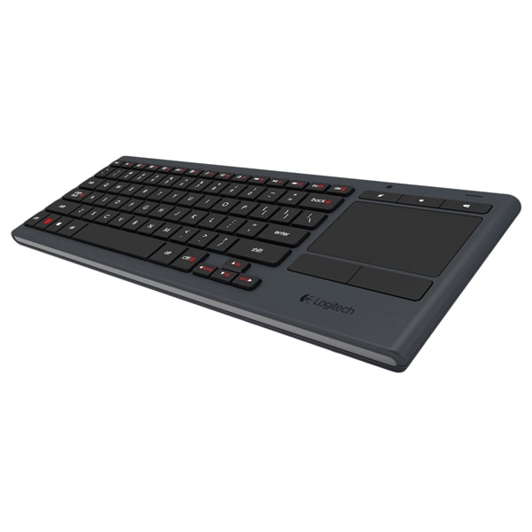 Tastatura Wireless LOGITECH Living-Room K830, USB, Bluetooth, negru