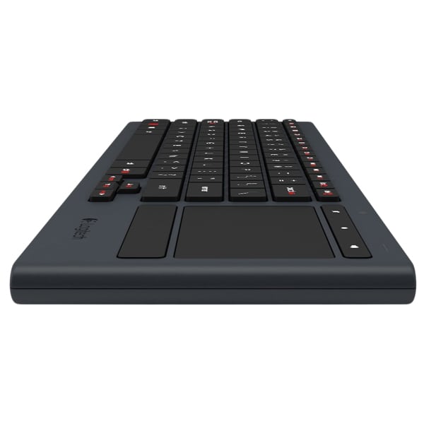 Tastatura Wireless LOGITECH Living-Room K830, USB, Bluetooth, negru