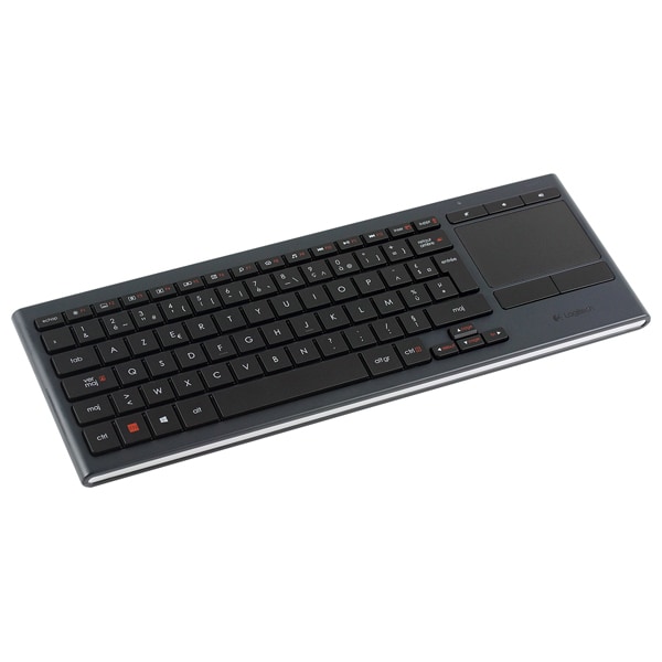 Tastatura Wireless LOGITECH Living-Room K830, USB, Bluetooth, negru