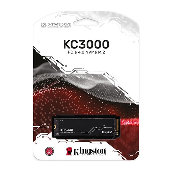 Solid-State Drive (SSD) KINGSTON KC3000, 1TB, PCI Express 4.0 x4, M.2, SKC3000S/1024G