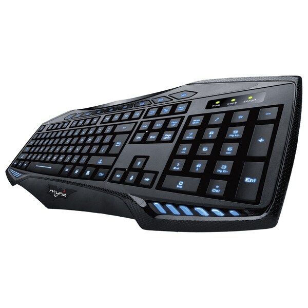 Tastatura Gaming MYRIA MG7502, USB, Layout US, negru
