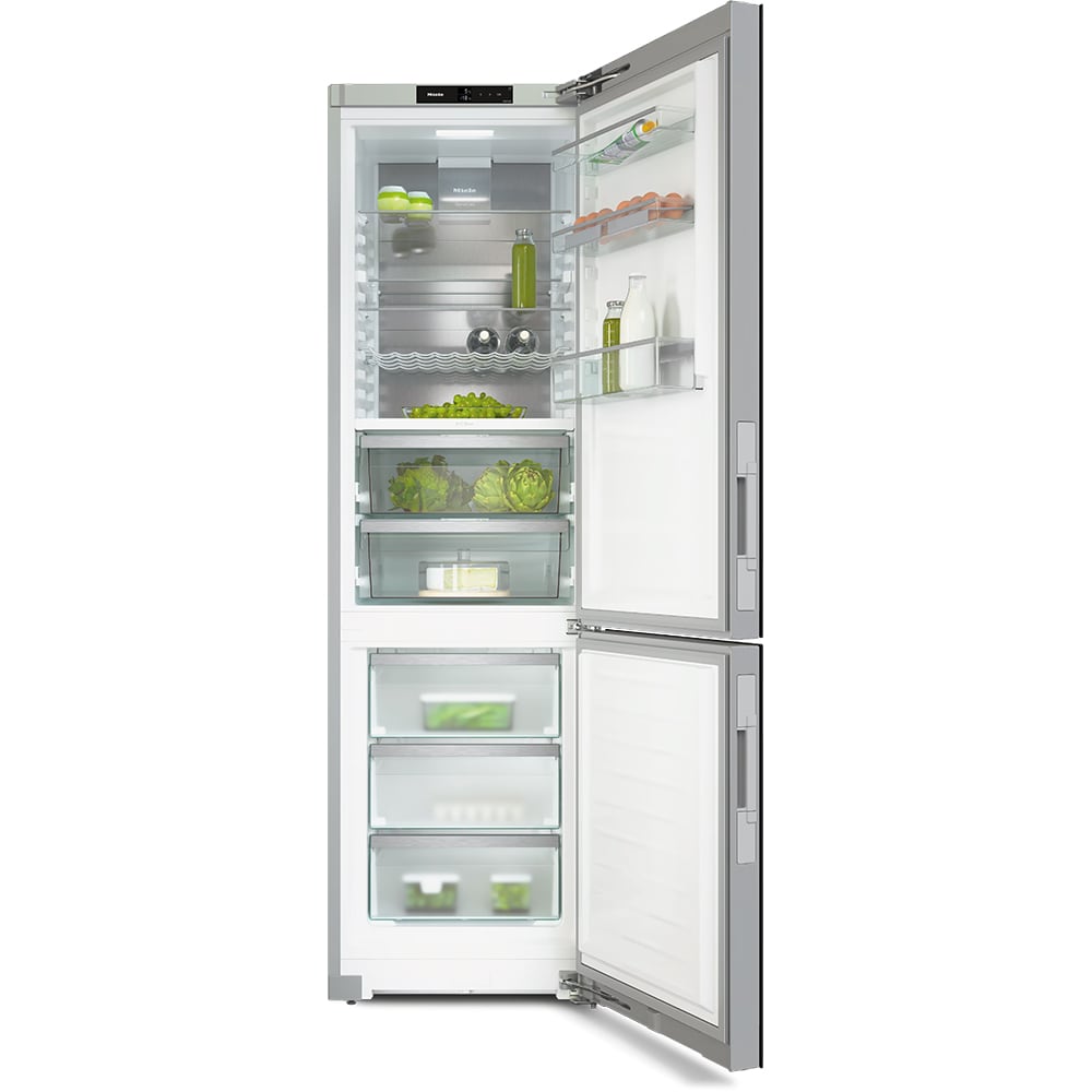 Combina frigorifica MIELE KFN 4799 AD obsw, No Frost, 361 l, H 201.5 cm, Clasa A, Wi-Fi, negru