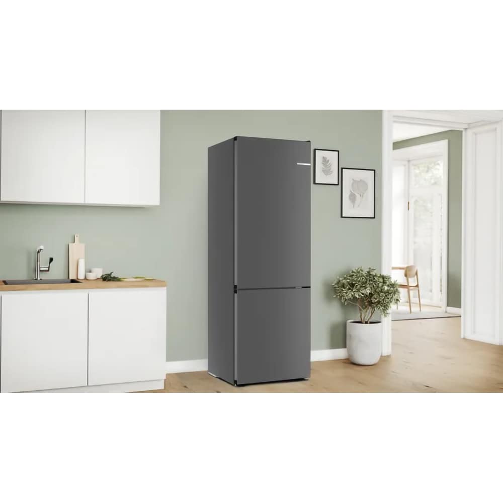Combina frigorifica BOSCH KGN49OCAF, No Frost, 440 l, H 203 cm, Clasa A, antracit