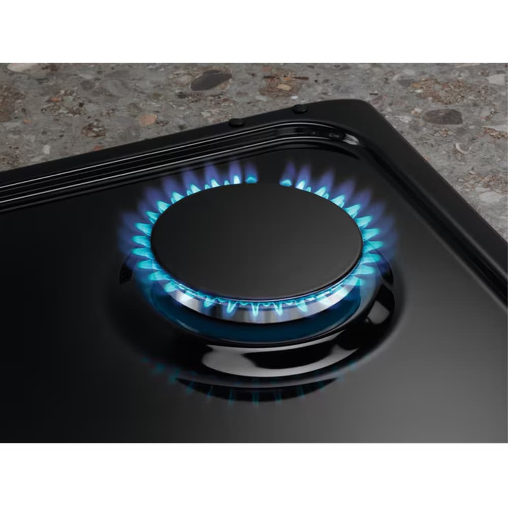 Plita incorporabila ELECTROLUX KGS9536RN, Gaz, 5 arzatoare, Wok, negru