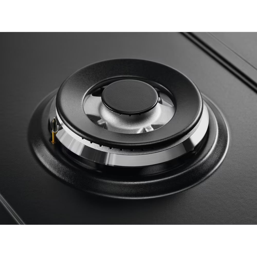 Plita incorporabila ELECTROLUX KGS9536RN, Gaz, 5 arzatoare, Wok, negru