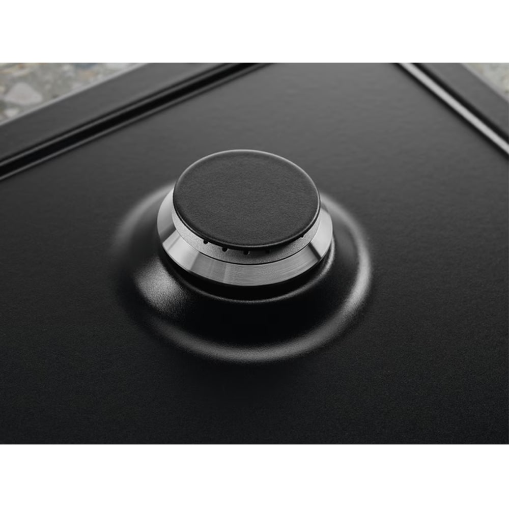 Plita incorporabila ELECTROLUX KGS9536RN, Gaz, 5 arzatoare, Wok, negru