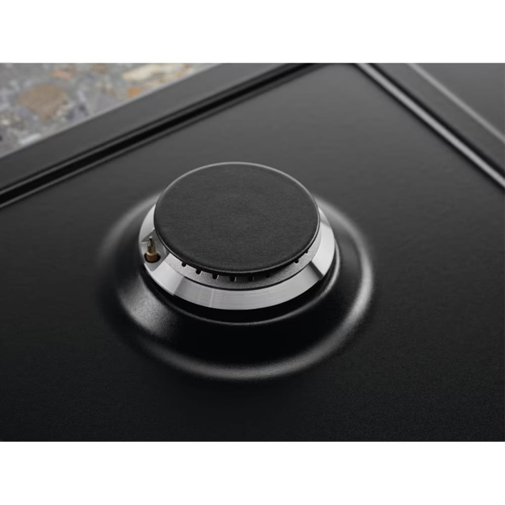 Plita incorporabila ELECTROLUX KGS9536RN, Gaz, 5 arzatoare, Wok, negru