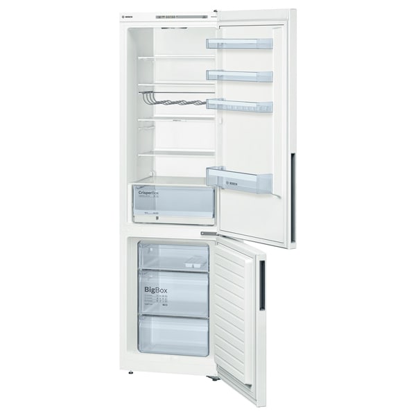 Combina frigorifica BOSCH KGV39VW31, LowFrost, 342 l, H 201 cm, Clasa A++, alb