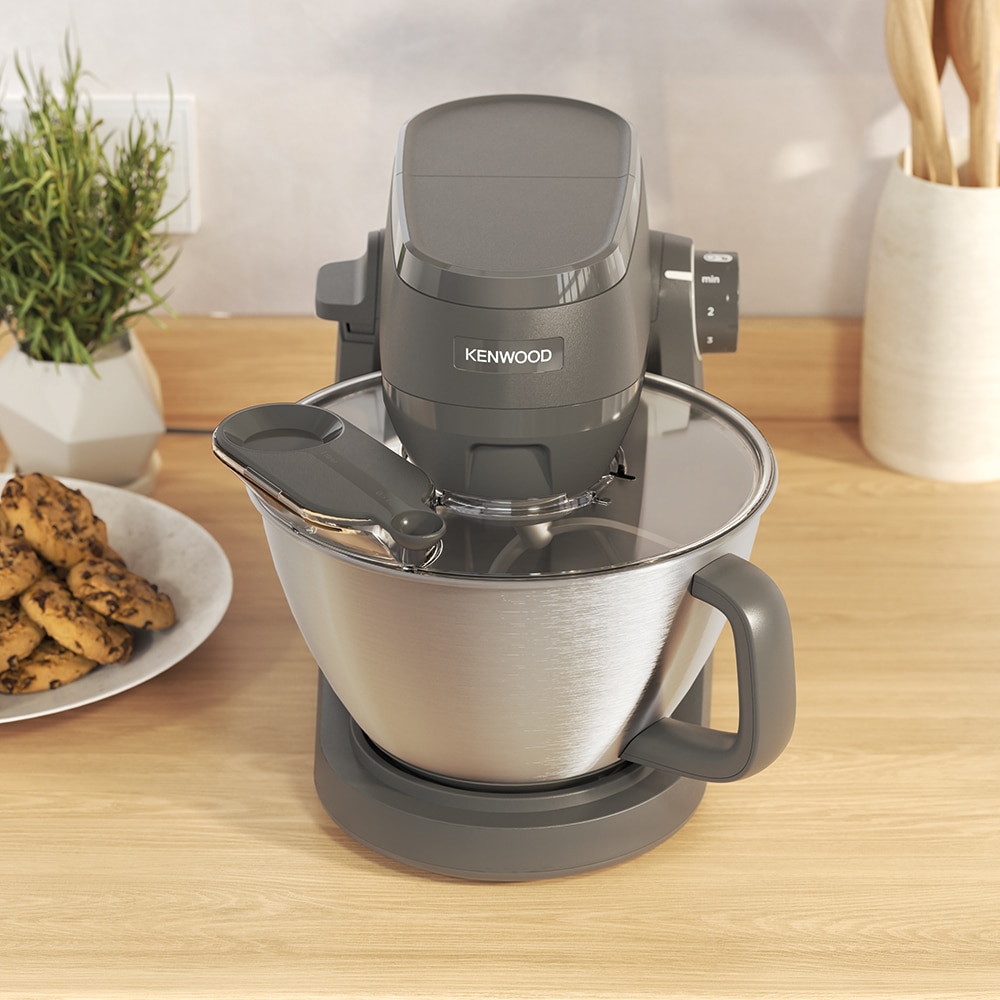 Robot de bucatarie KENWOOD KHC30.070GYH, vas 4.3l, blender 1.5l, 1000W, 7 trepte viteza, albastru