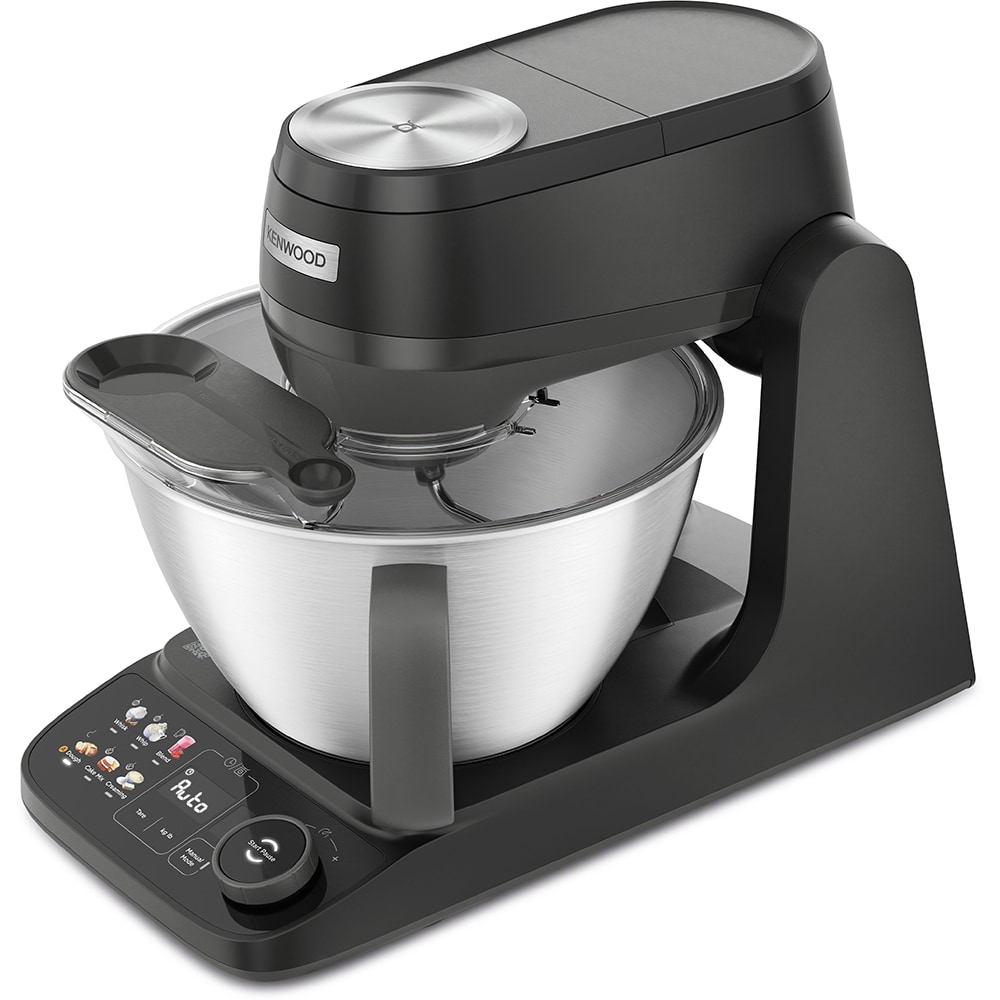 Robot de bucatarie KENWOOD Smart-Touch KHC40.060BK, vas 4.3l, blender 1.5l, 1000W, 9 trepte viteza, negru