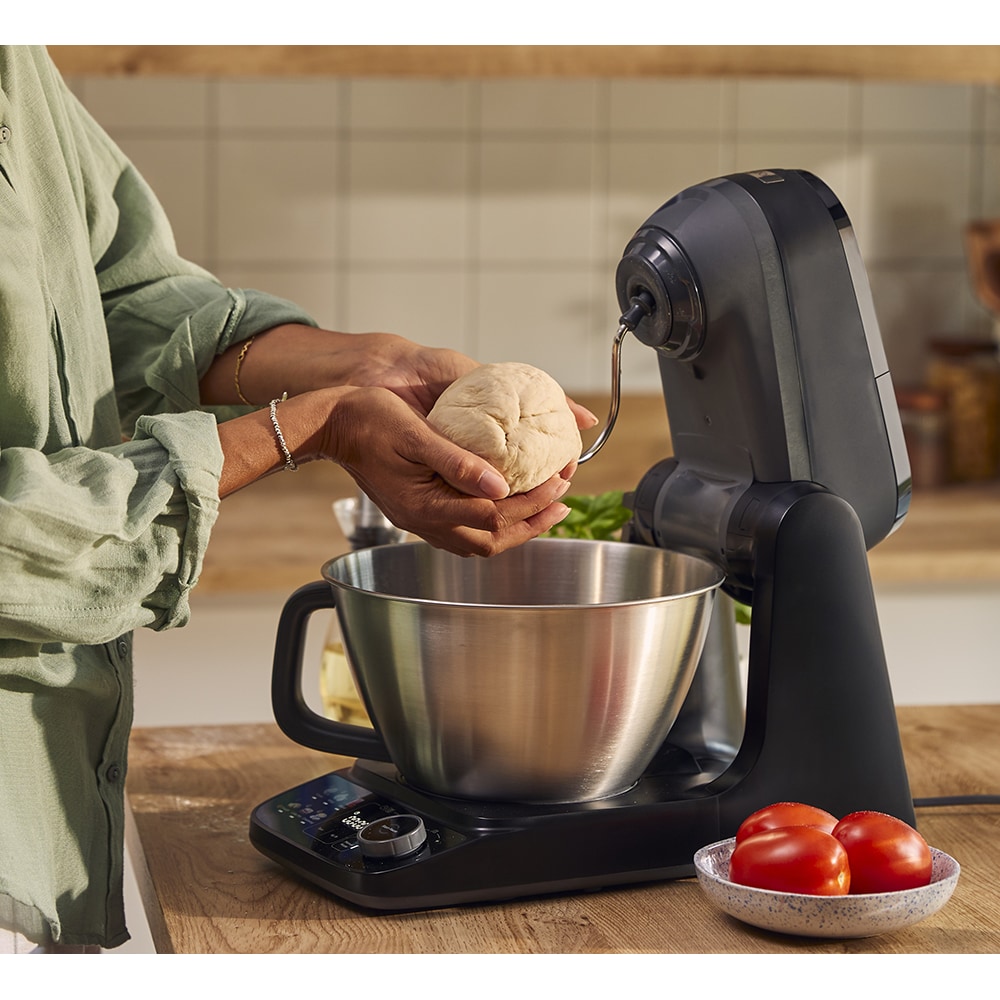 Robot de bucatarie KENWOOD Smart-Touch KHC40.060BK, vas 4.3l, blender 1.5l, 1000W, 9 trepte viteza, negru