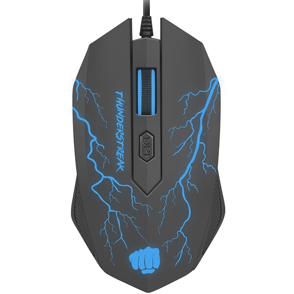 Kit Gaming 4 in 1 FURY Thunderstreak 2.0, tastatura, mouse, casti, mousepad, negru-albastru