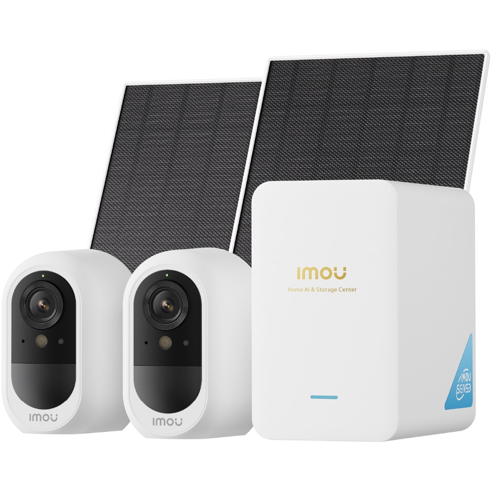 Camera IP Wireless exterior IMOU AOV Air 2, 3K, 5MP, IR, alb