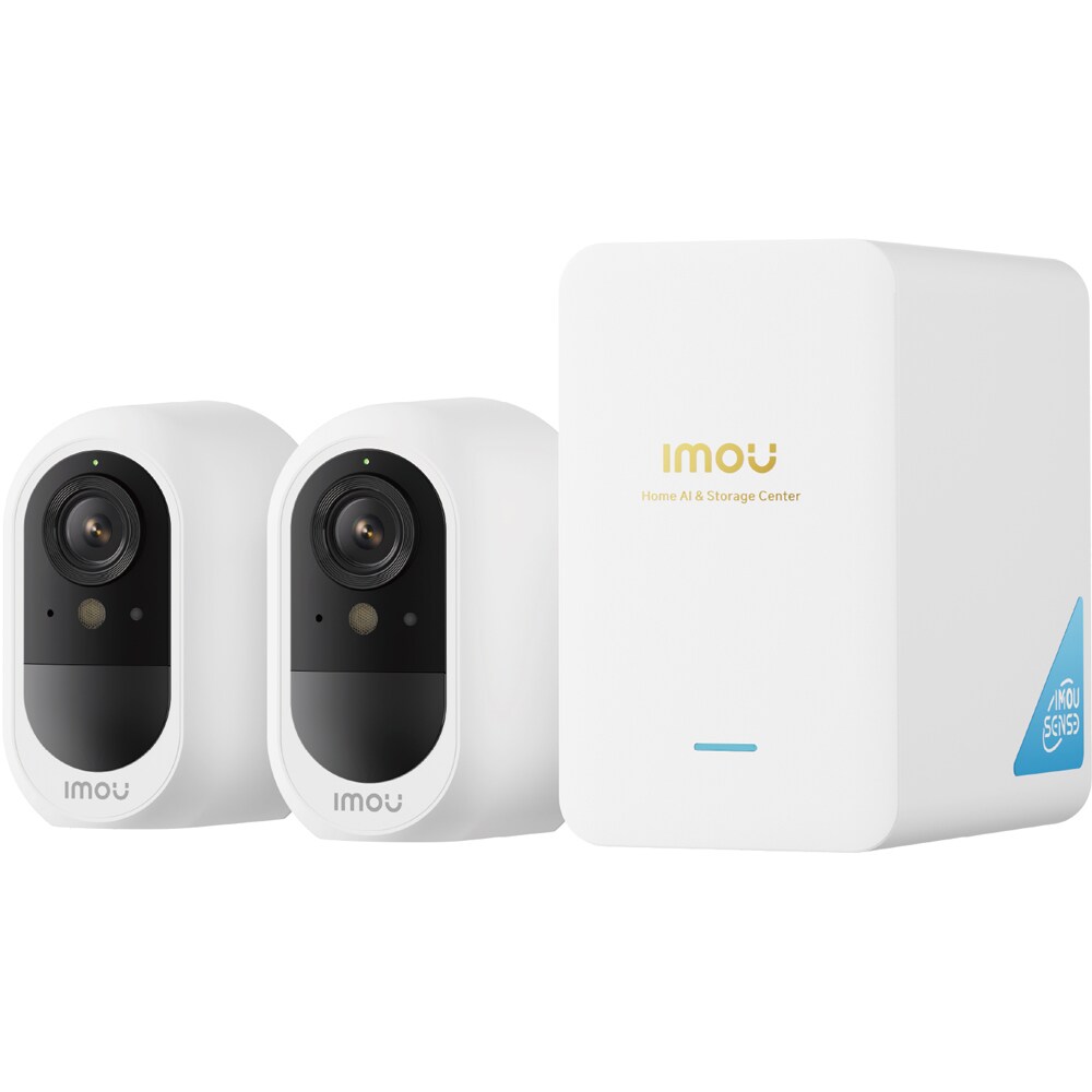 Camera IP Wireless exterior IMOU AOV Air 2, 3K, 5MP, IR, alb