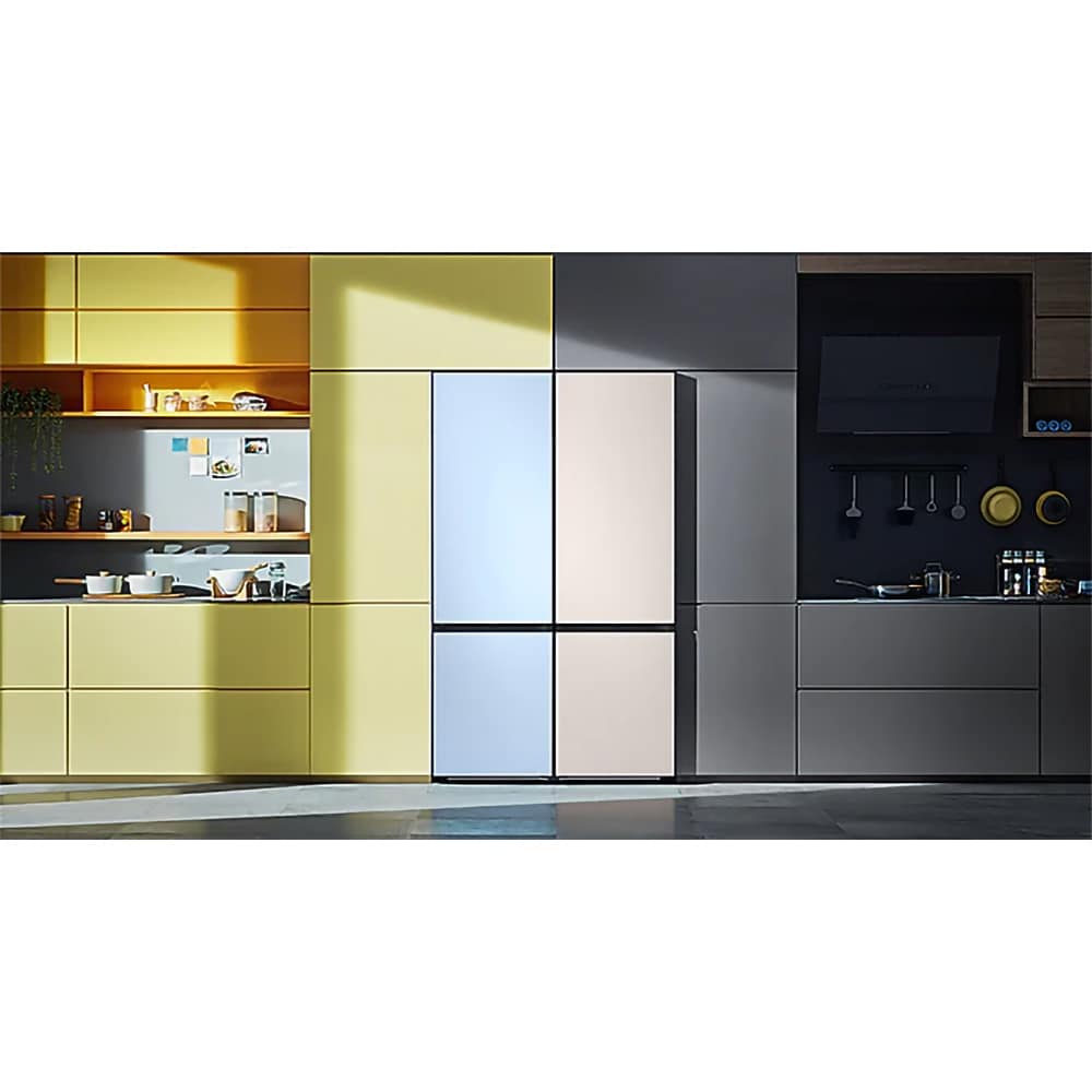 Panou interschimbabil SAMSUNG Bespoke RA-B23EUTCEGG pentru combine frigorifice cu H=203cm (usa de sus), Cotta Beige