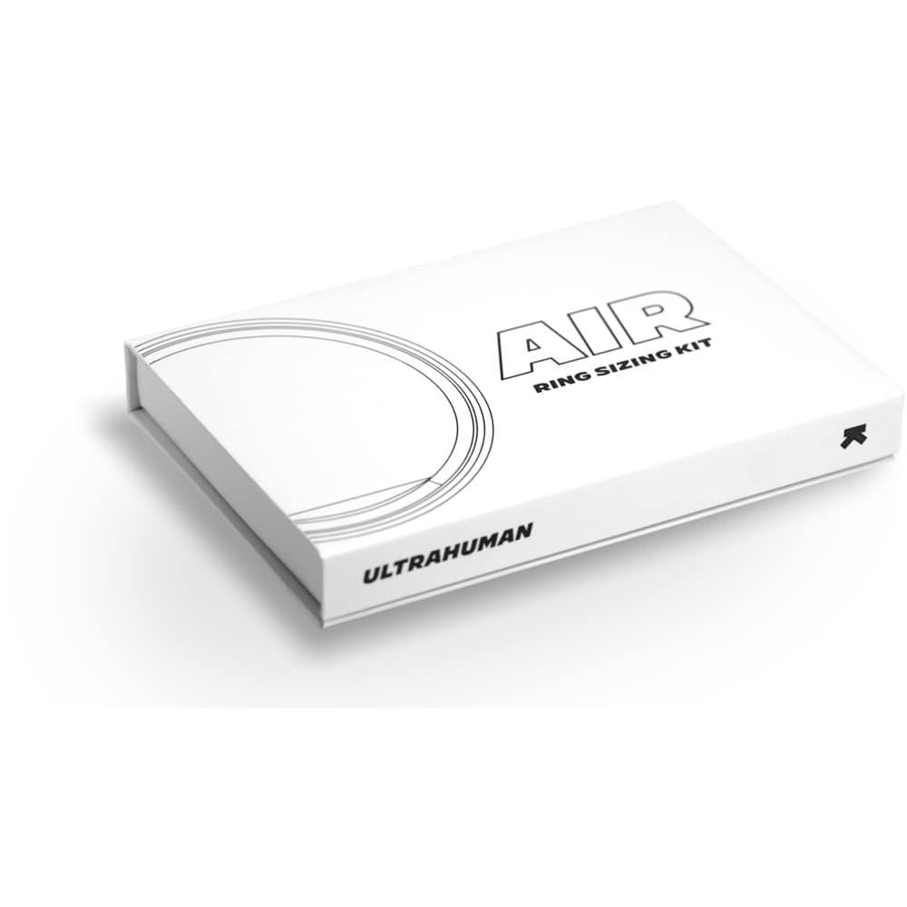 Ring Sizing Kit pentru ULTRAHUMAN Ring Air, negru