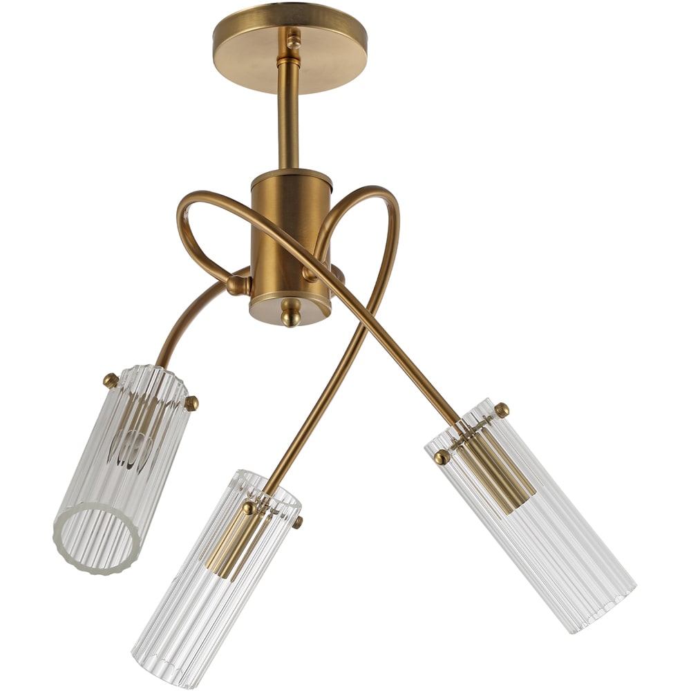 Lustra KLAUSEN Spire 3 KL103023, E14, IP20, cupru