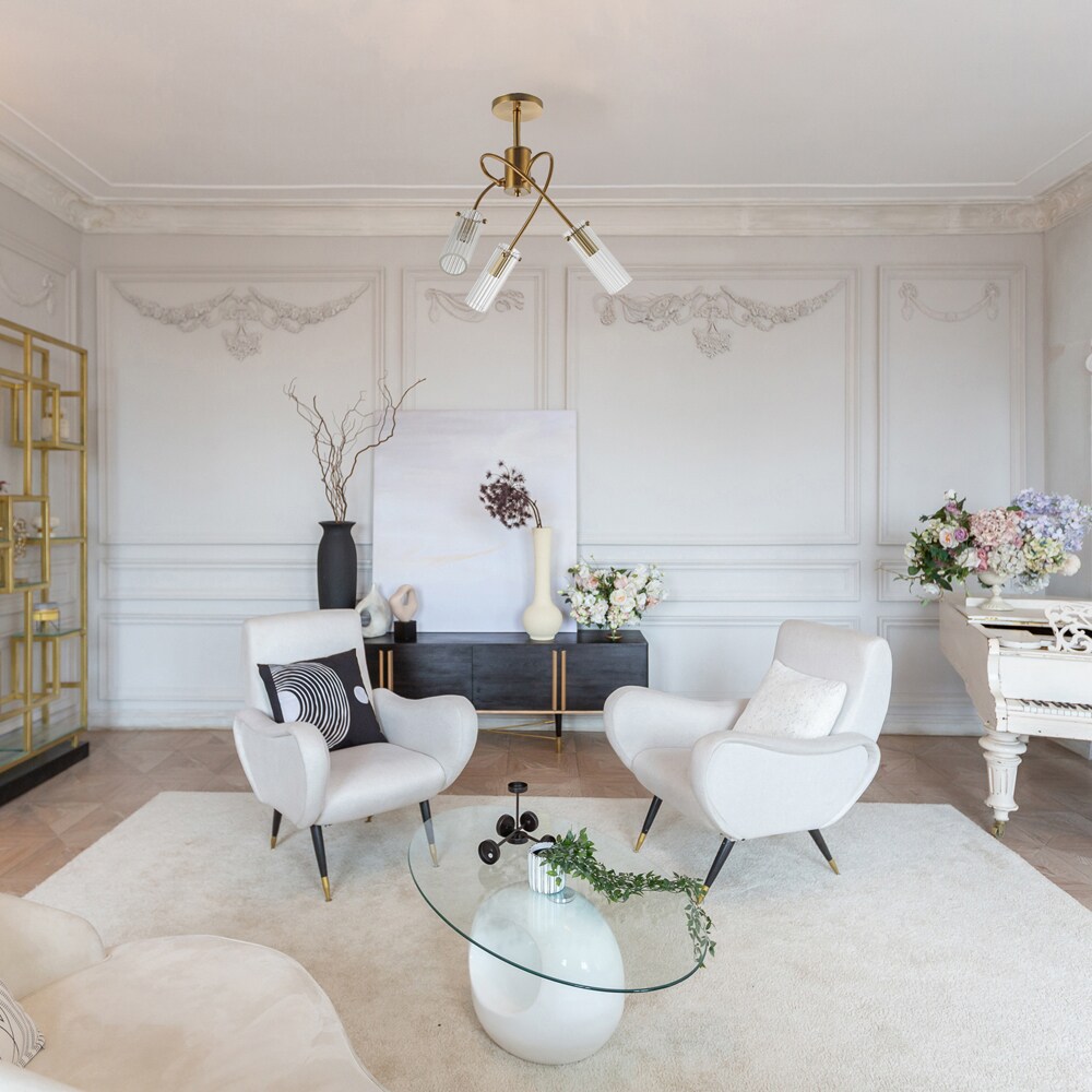 Lustra KLAUSEN Spire 3 KL103023, E14, IP20, cupru