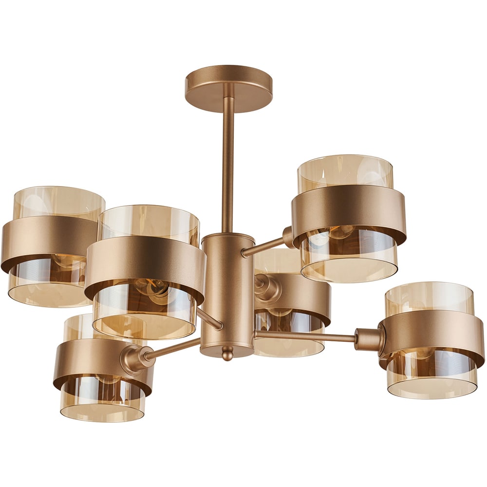 Lustra KLAUSEN Glamy 6 KL106014, E14, IP20, auriu