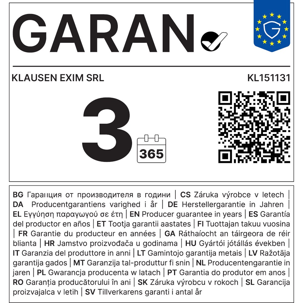 Plafoniera LED KLAUSEN Senzual L KL151131, 27-54-27W, 3940lm, natur