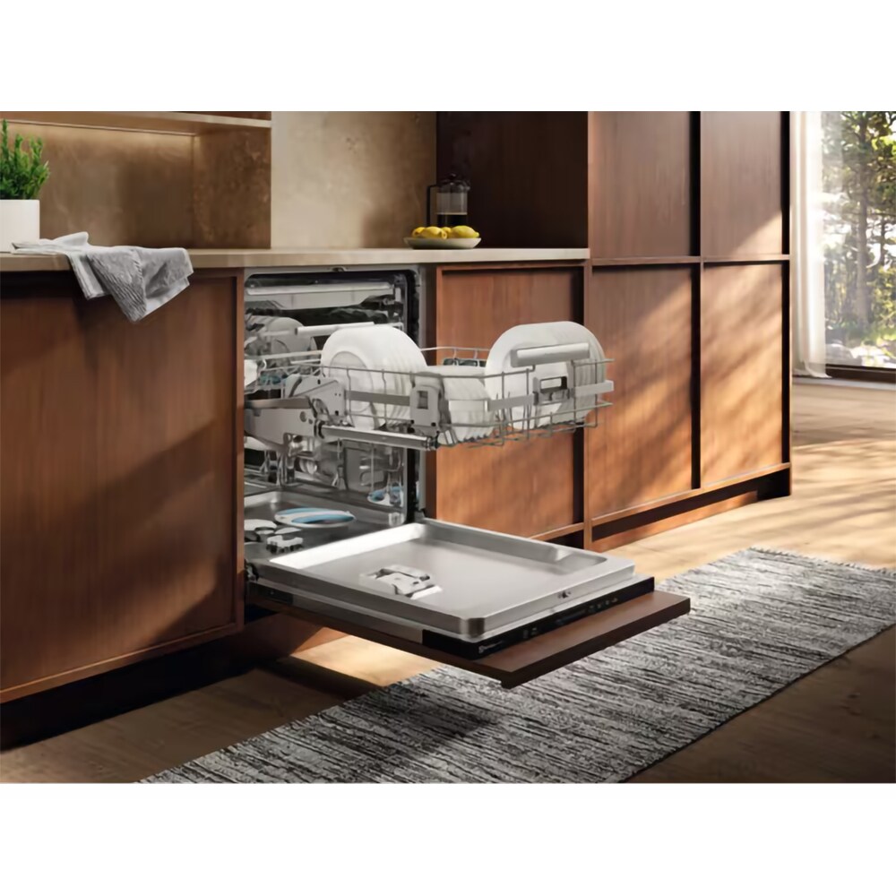 Masina de spalat vase incorporabila ELECTROLUX KL82A505S, 14 seturi, 8 programe, 60 cm, Clasa A, panou comanda negru