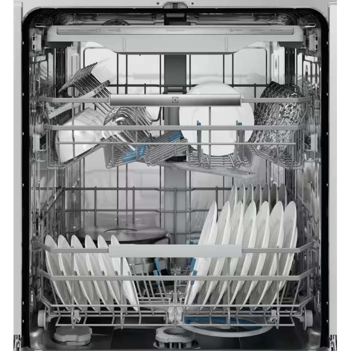Masina de spalat vase incorporabila ELECTROLUX KL82B220P, 14 seturi, 8 programe, 60 cm, Clasa B, panou comanda negru