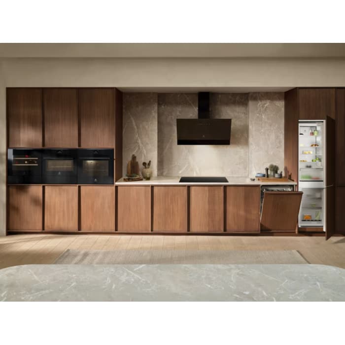 Masina de spalat vase incorporabila ELECTROLUX KL92A220T, 14 seturi, 8 programe, 60 cm, Clasa A, panou comanda negru