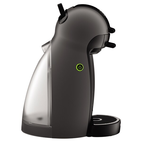 Espressor capsule KRUPS Nescafe Dolce Gusto Piccolo KP100B, 0.6l, 1500W, 15 bar, negru-gri antracit