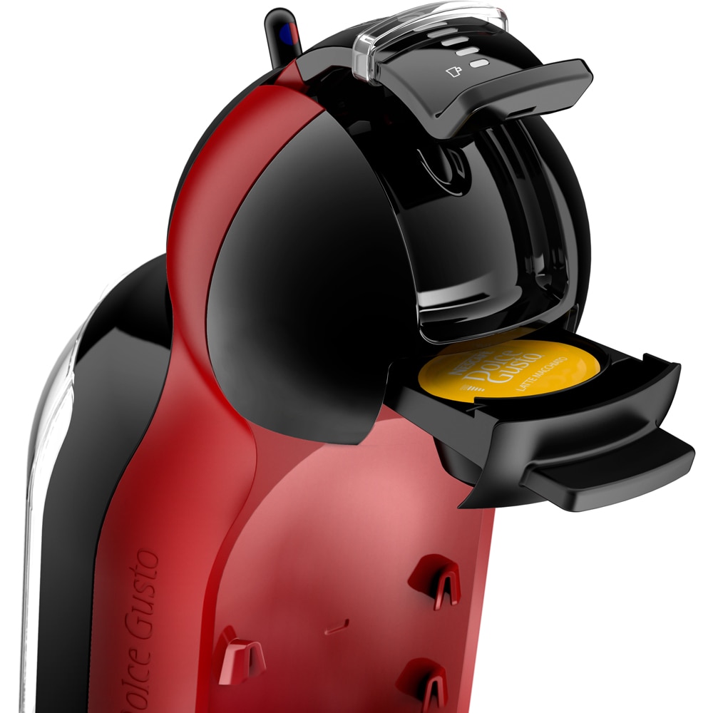 Espressor cu capsule KRUPS Dolce Gusto Mini Me KP123H10, 0.8l, 1500W, 15 bar, rosu-negru