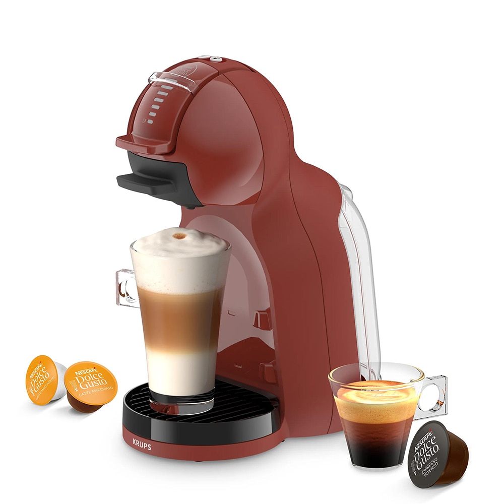 Espressor cu capsule KRUPS Dolce Gusto Mini Me KP1435F0, 0.8l, 1600W, 15 bar, rosu