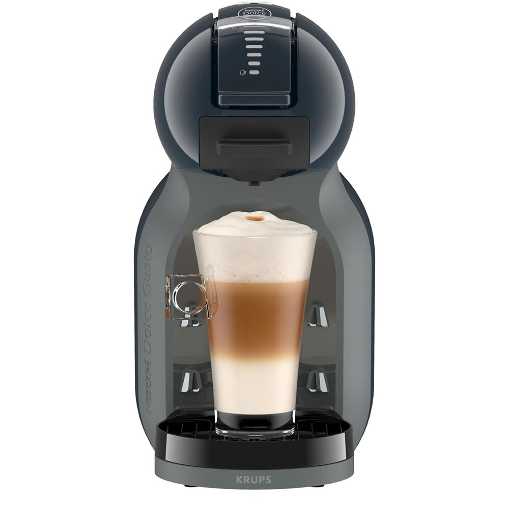 Espressor cu capsule KRUPS Dolce Gusto Mini Me KP143BF0, 0.8l, 1600W, 15 bar, gri-albastru inchis