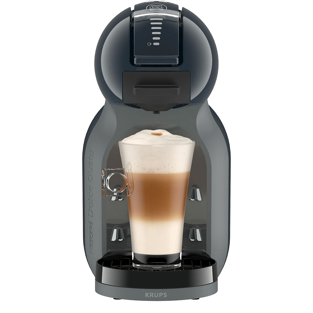Espressor cu capsule KRUPS Dolce Gusto Mini Me KP143BF0, 0.8l, 1600W, 15 bar, gri-albastru inchis
