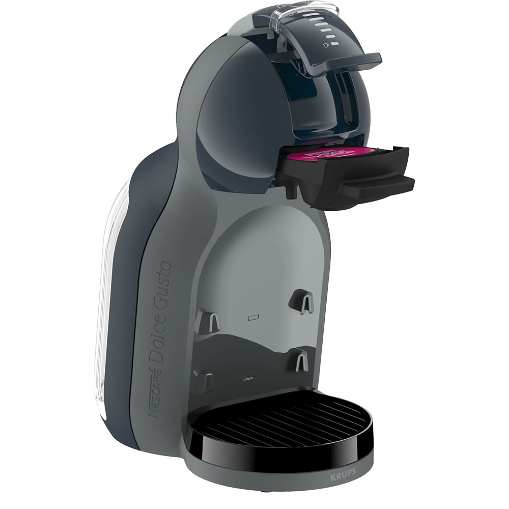 Espressor cu capsule KRUPS Dolce Gusto Mini Me KP143BF0, 0.8l, 1600W, 15 bar, gri-albastru inchis