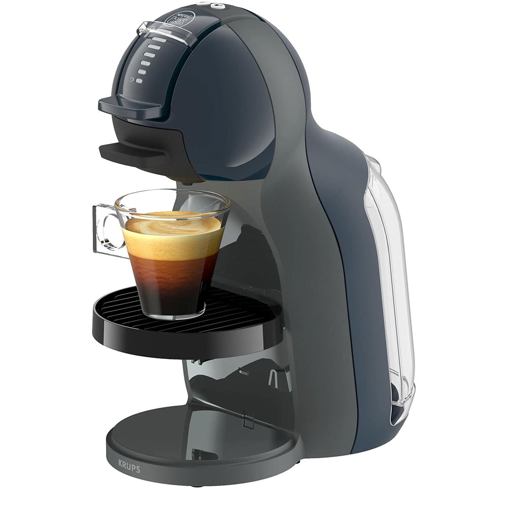 Espressor cu capsule KRUPS Dolce Gusto Mini Me KP143BF0, 0.8l, 1600W, 15 bar, gri-albastru inchis