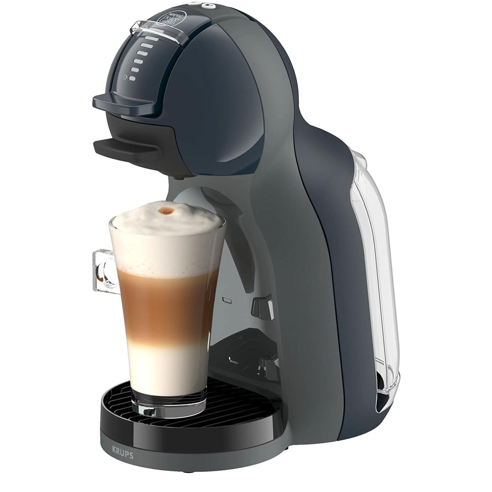Espressor cu capsule KRUPS Dolce Gusto Mini Me KP143BF0, 0.8l, 1600W, 15 bar, gri-albastru inchis