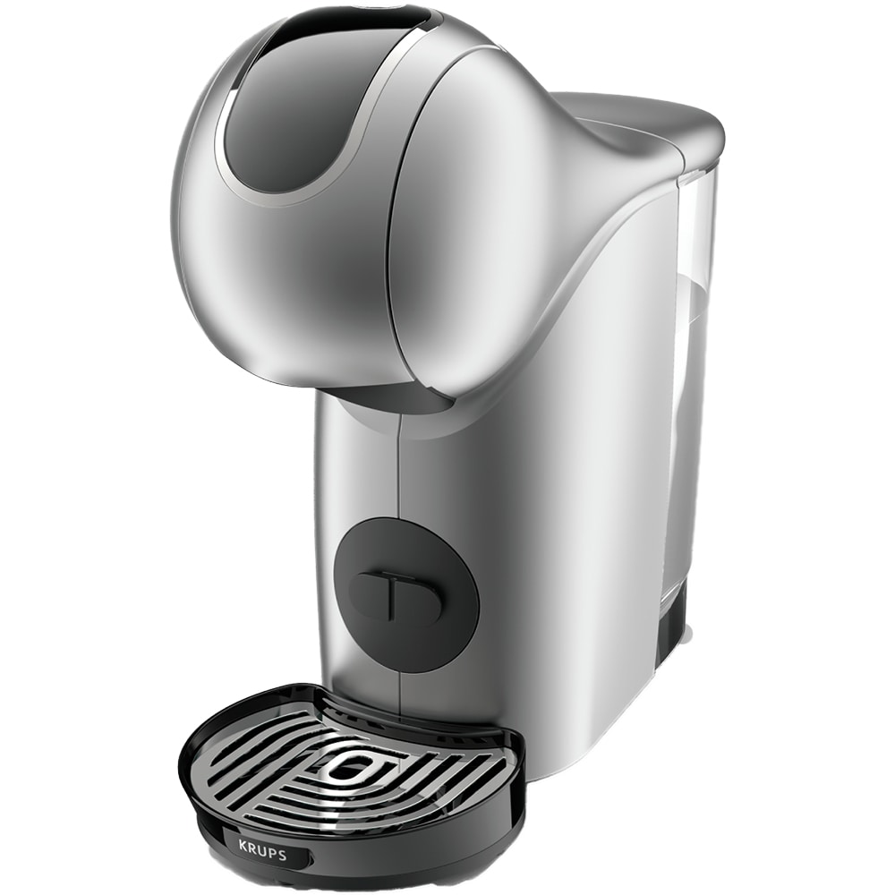 Espressor capsule KRUPS Genio S KP440E31, 0.8l, 1500W, 15 bar, argintiu-negru