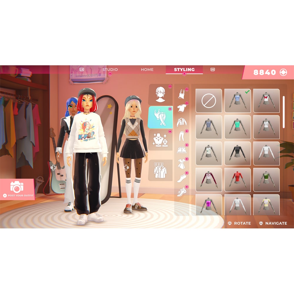 Joc K-Pop Rising Dream To Shine PS5