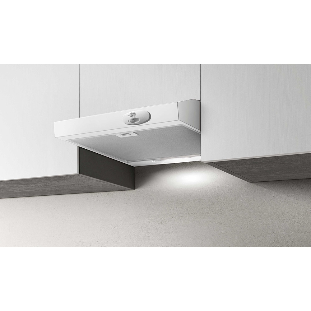 Hota traditionala ELICA Krea GFA WH/F/60, 1 motor, 350 m3/h, L 60 cm, alb