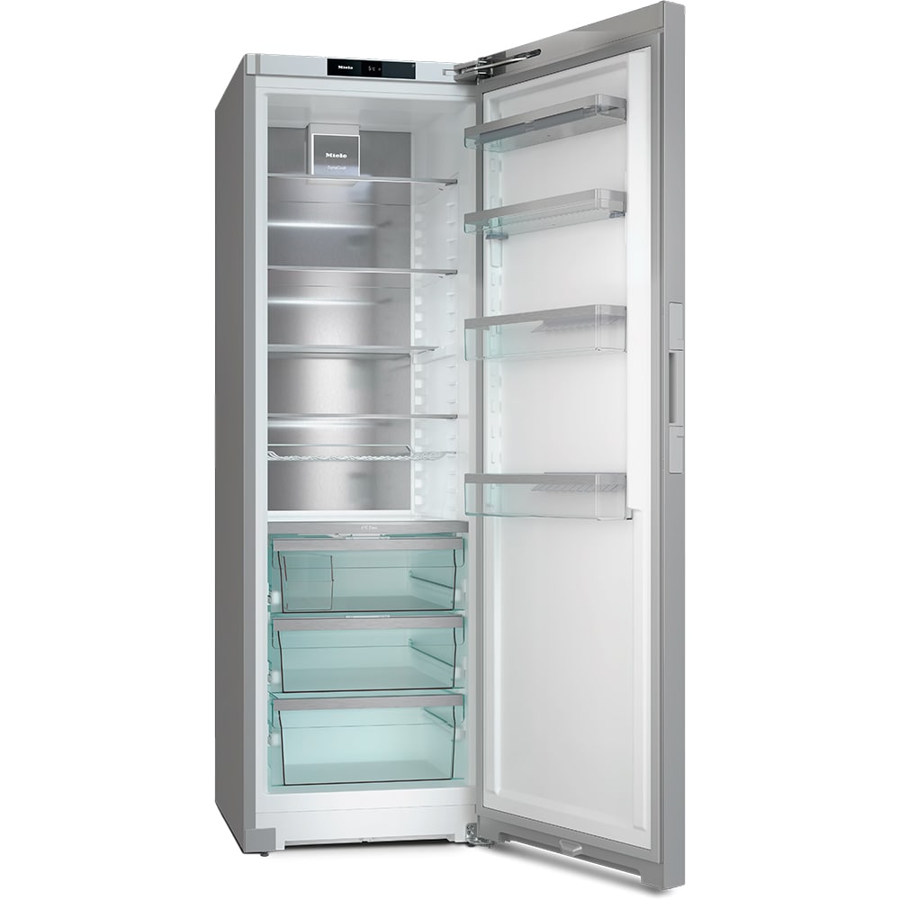 Frigider cu o usa MIELE KS 4887 DD, 387 l, H 185.5 cm, Clasa D, Wi-Fi, inox