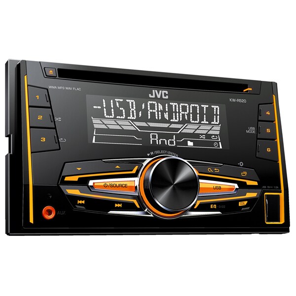 Player auto JVC KW-R520, 4 x 50W, USB