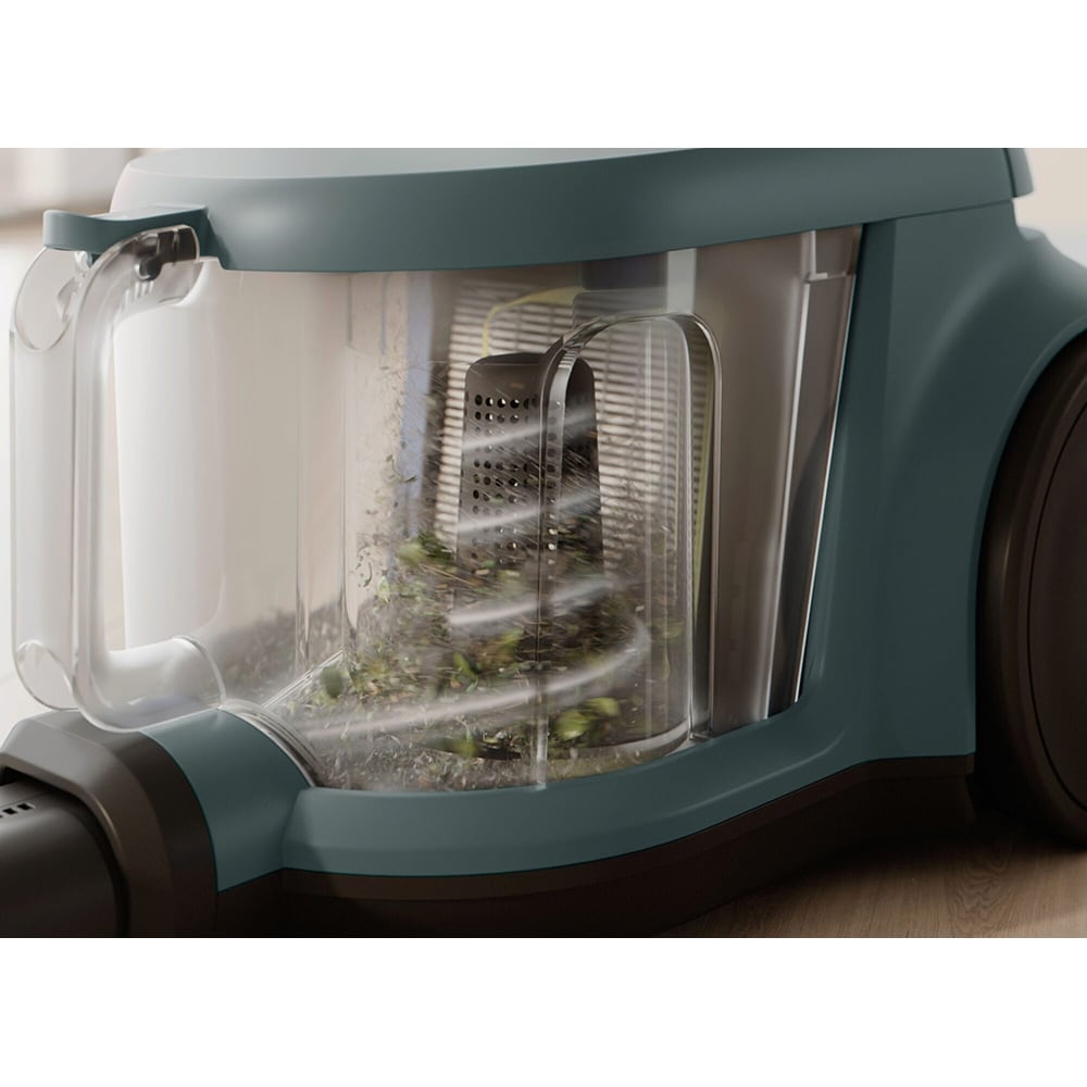 Aspirator fara sac ELECTROLUX Seria 300 EL31C2OG, 2l, 850W, 78dB, verde marin-negru