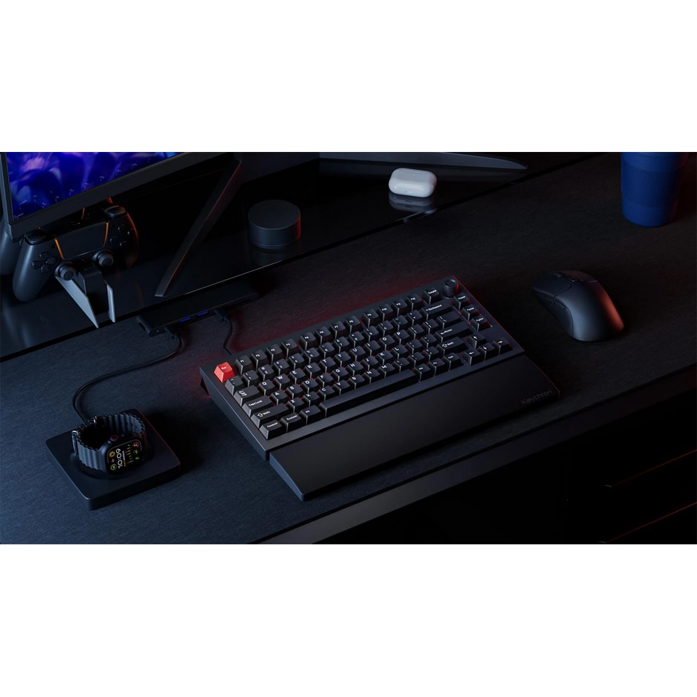 Tastatura Gaming mecanica KEYCHRON Lemokey L5HE, USB, Layout US, negru